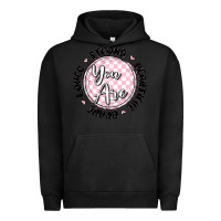 Pigment Black you are strong Urban Hoodie - MaliasSmallBusiness