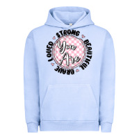 Pigment Grape Ice you are strong Urban Hoodie - MaliasSmallBusiness