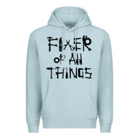 Blue Mist Fixer Of All Things Premium Hoodie - LillyAllenDesigns