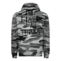 Slate Camo Fixer Of All Things Premium Hoodie - LillyAllenDesigns