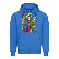 True Royal always bee kind pride lgbtq Zipper Hoodie - texasbilliewilder