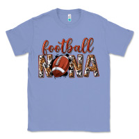 Colony Blue football nana with leopard Classic Tee - texasbilliewilder