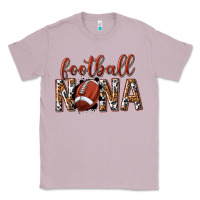 Lilac football nana with leopard Classic Tee - texasbilliewilder