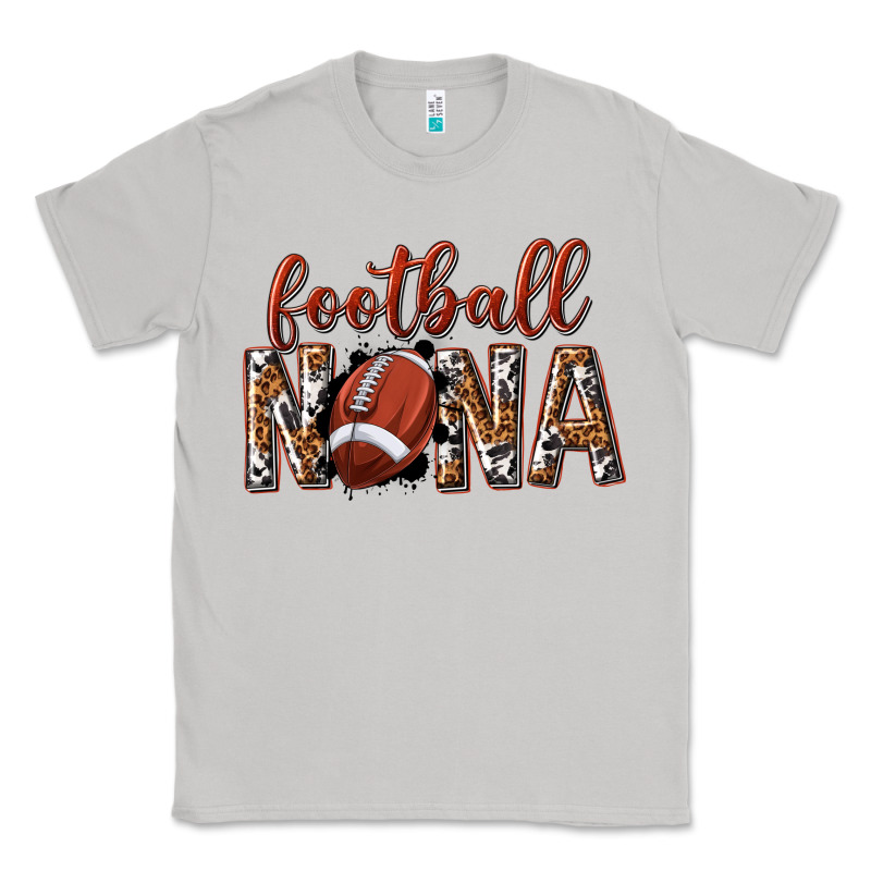 Football Nana With Leopard Classic Tee by texasbilliewilder | Teevron