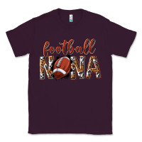 Plum football nana with leopard Classic Tee - texasbilliewilder