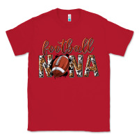 Red football nana with leopard Classic Tee - texasbilliewilder