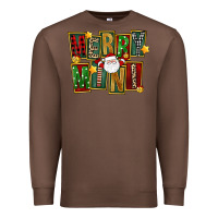 Chestnut Christmas merry mini Premium Sweatshirt - FaDigitalArtStudio