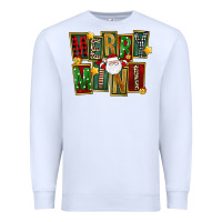White Christmas merry mini Premium Sweatshirt - FaDigitalArtStudio