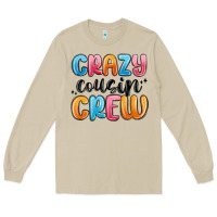 Mushroom crazy cousin crew Long Sleeve Tee - MaliasSmallBusiness