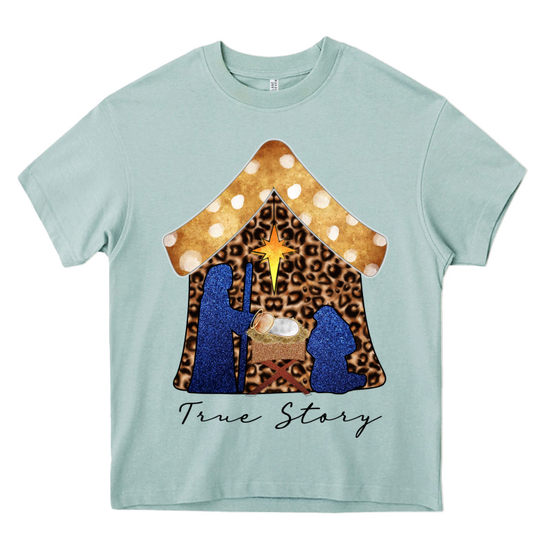 True Story Black Heavy Core Tee by CowhideDigitalArt | Teevron