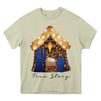 Mossy True Story Black Heavy Core Tee - CowhideDigitalArt
