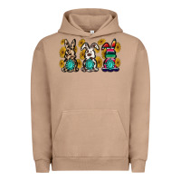 Pigment Burro western bunny Urban Hoodie - MaliasSmallBusiness