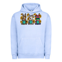 Pigment Grape Ice western bunny Urban Hoodie - MaliasSmallBusiness