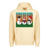 Pina Colada christmas snovman Premium Hoodie - BarkalooDesign
