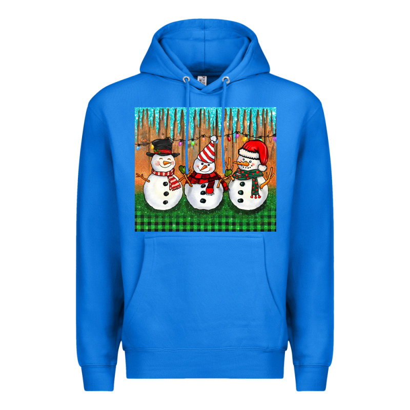 Christmas Snovman Premium Hoodie by BarkalooDesign | Teevron