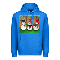 True Royal christmas snovman Premium Hoodie - BarkalooDesign