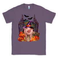 Lavender Pig halloween Classic Tee - RanaPortraitStore