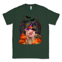 Sports Green Pig halloween Classic Tee - RanaPortraitStore