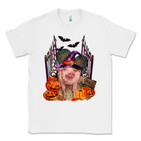 White Pig halloween Classic Tee - RanaPortraitStore