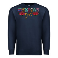 Navy mexican girl Premium Sweatshirt - HRA Design Shop