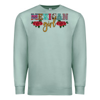 Seafoam mexican girl Premium Sweatshirt - HRA Design Shop