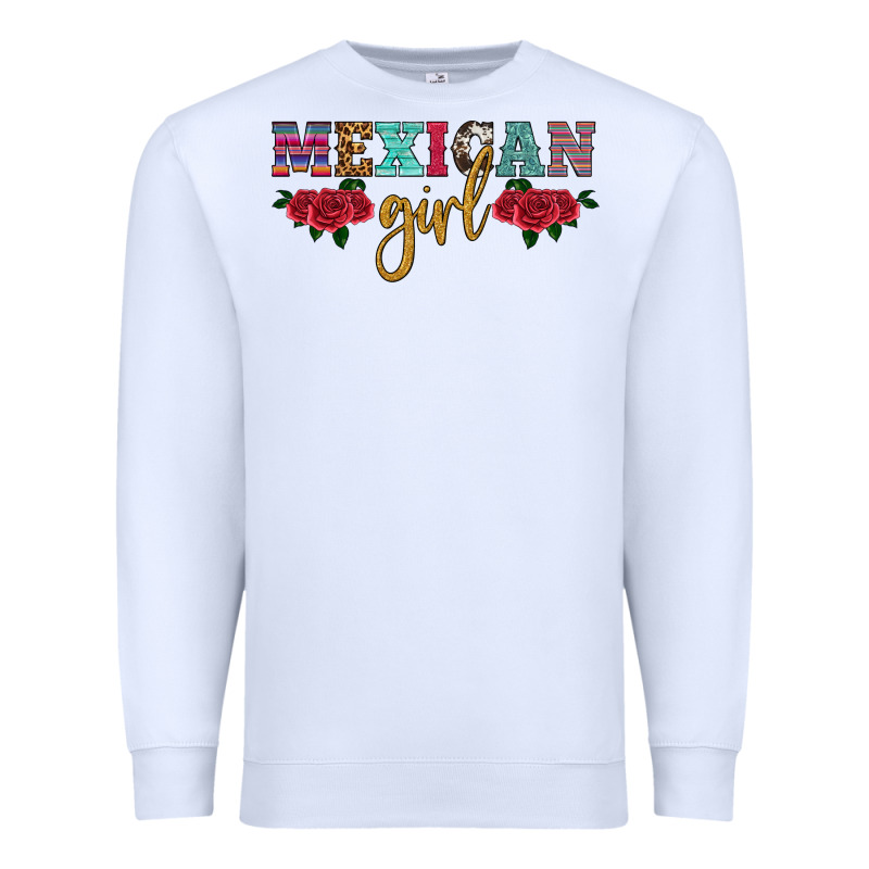 Mexican Girl Premium Sweatshirt by HRA Design Shop | Teevron