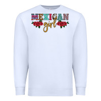 White mexican girl Premium Sweatshirt - HRA Design Shop