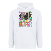 White happy easter heifer Heavyweight Hoodie - Neo Western