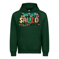 Forest Green his life saved my life Urban Hoodie - MaliasSmallBusiness