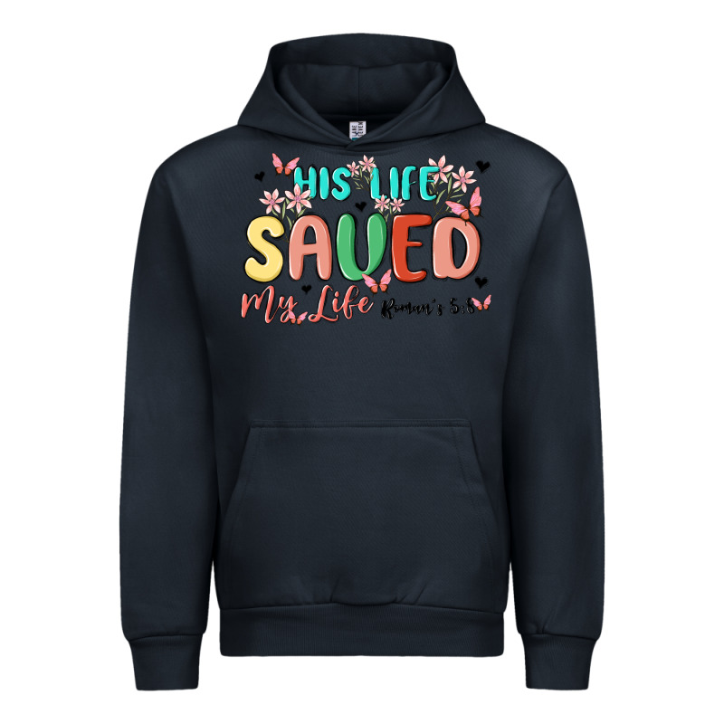 His Life Saved My Life Urban Hoodie by MaliasSmallBusiness | Teevron