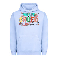 Pigment Grape Ice his life saved my life Urban Hoodie - MaliasSmallBusiness