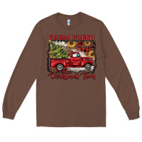 Chestnut farm fresh christmas trees Long Sleeve Tee - BarkalooDesign