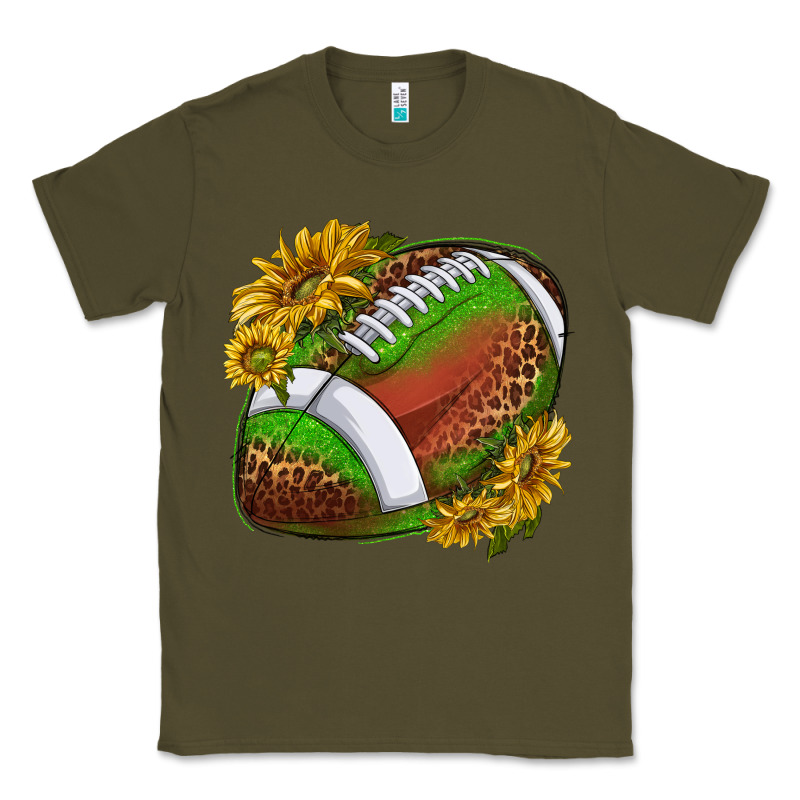 Footballwithsunflowers Classic Tee by texasbilliewilder | Teevron