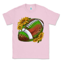 Bubblegum Pink footballwithsunflowers Classic Tee - texasbilliewilder