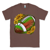 Chestnut footballwithsunflowers Classic Tee - texasbilliewilder