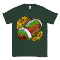 Sports Green footballwithsunflowers Classic Tee - texasbilliewilder