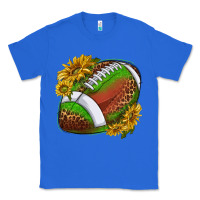 True Royal footballwithsunflowers Classic Tee - texasbilliewilder