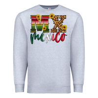 Heather Grey mexico Premium Sweatshirt - HRA Design Shop