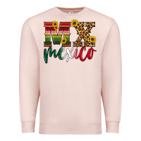 Pale Pink mexico Premium Sweatshirt - HRA Design Shop