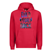 Cardinal Dad You Rock Premium Hoodie - LillyAllenDesigns