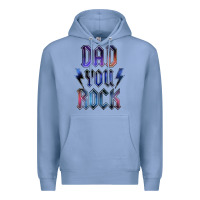 Dad You Rock Premium Hoodie | Teevron