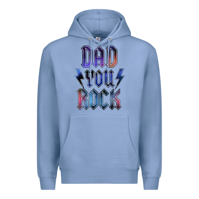 Dad You Rock Premium Hoodie by LillyAllenDesigns | Teevron