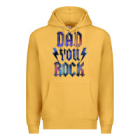 Mustard Dad You Rock Premium Hoodie - LillyAllenDesigns