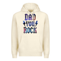 Sandshell Dad You Rock Premium Hoodie - LillyAllenDesigns