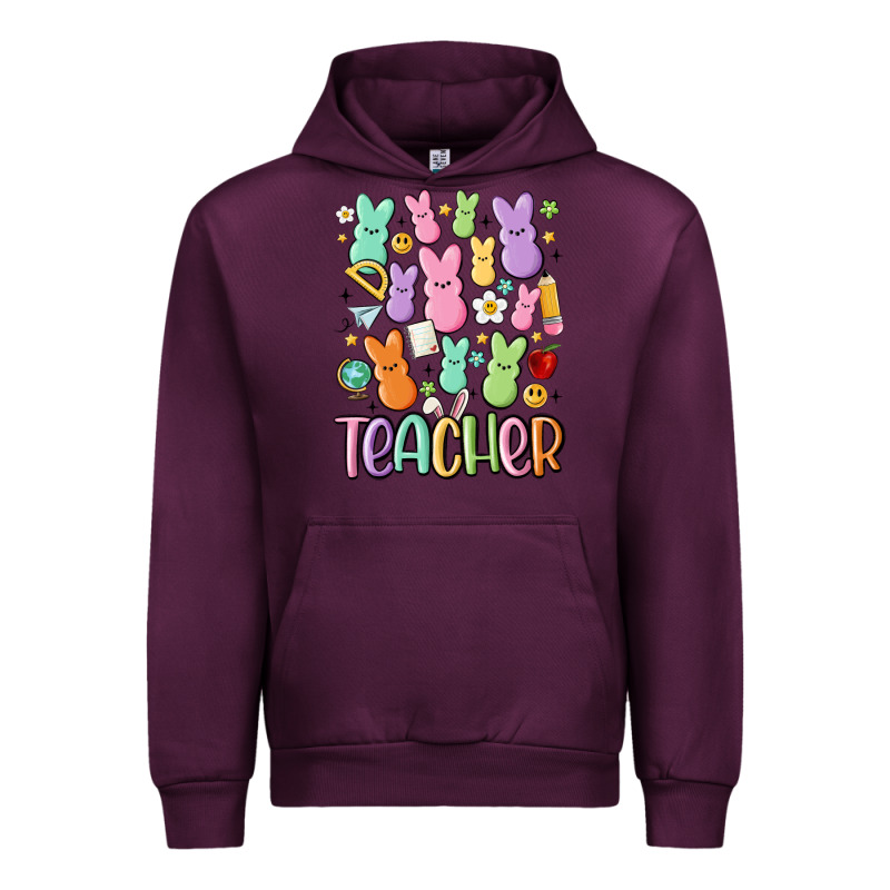 Teacher Bunny's Urban Hoodie by MaliasSmallBusiness | Teevron
