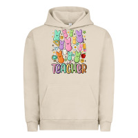 Pigment French Oak teacher bunny's Urban Hoodie - MaliasSmallBusiness