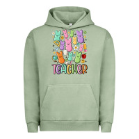 Pigment Oil Green teacher bunny's Urban Hoodie - MaliasSmallBusiness