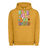 Pigment Peanut Butter teacher bunny's Urban Hoodie - MaliasSmallBusiness