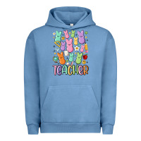 Pigment Pebble Blue teacher bunny's Urban Hoodie - MaliasSmallBusiness