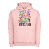 Pigment Salmon teacher bunny's Urban Hoodie - MaliasSmallBusiness